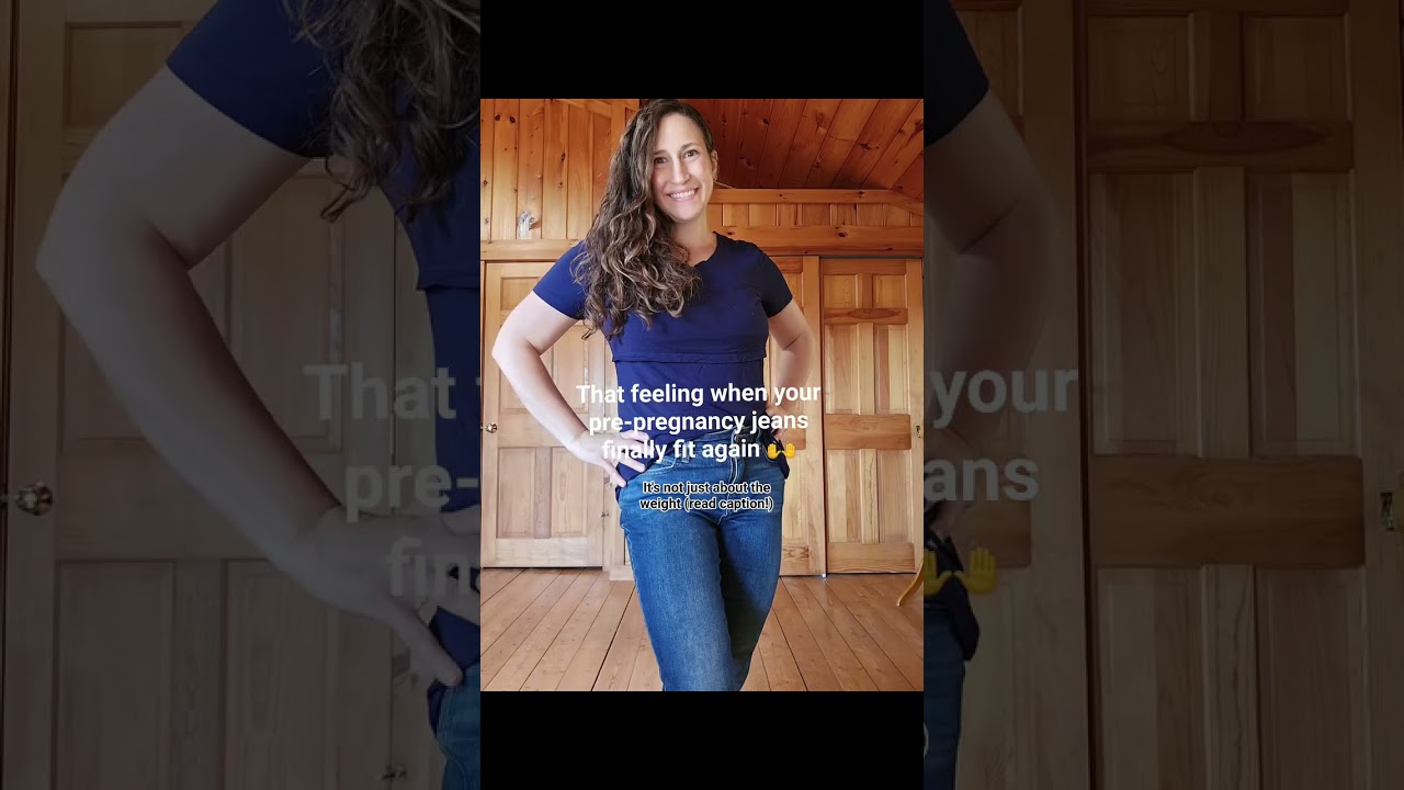 It's more than losing the weight| Fitting into your pre-pregnancy jeans