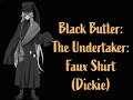 #blackbutler #costume #cosplay #hallowen2022 #diy Black Butler: Undertaker Faux Shirt (Dickie)