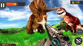 Dinosaur hunt shorts gameplay . Dino Hunter Android game. Best Hunting games #shorts #DinoHunt screenshot 1