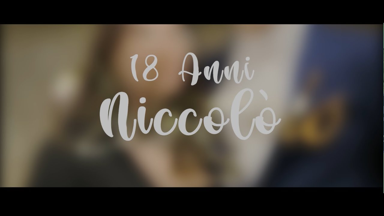 Trailer 18esimo Niccolò