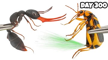Simulating 1,000 Ants And Deadliest Insects for 300 Days | 😱 ANTTREK