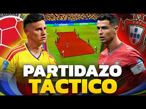 The Best Tactical Match of the World Cup | Colombia vs. Portugal Analysis and Summary