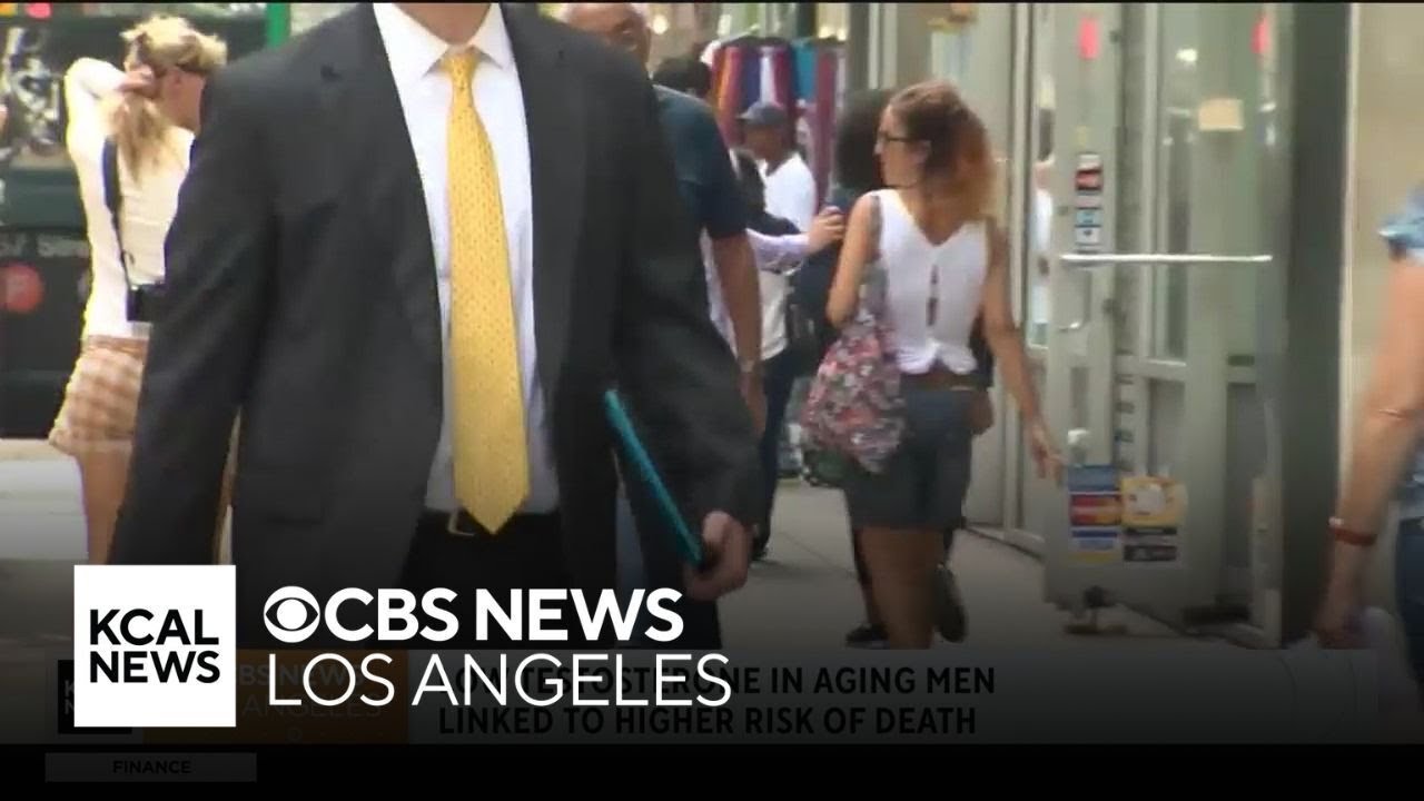 Low testosterone in aging men linked to higher risk of death