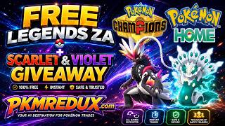 ✨FREE Shiny Pokémon Legends Z-A & Scarlet & Violet Giveaways DLC HOME CHAMPIONS✨ screenshot 5