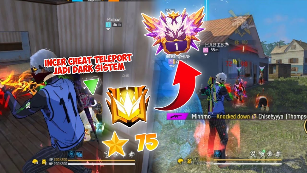 Incer Cheat Teleport Di Room GM Sampai Jadi Dark Sistem | Tamatin Top Region CS Rank Season 35