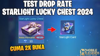 GACHA BRUTAL STARLIGHT LUCKY CHEST FEBRUARY 2024 - DROP RATE NYA TINGGI KAH?!? MOBILE LEGENDS