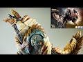 【モンハン】S.H.MonsterArts ジンオウガ モンスターハンター サンプルレビュー/SHMA Zinogre Monster Hunter unboxing review