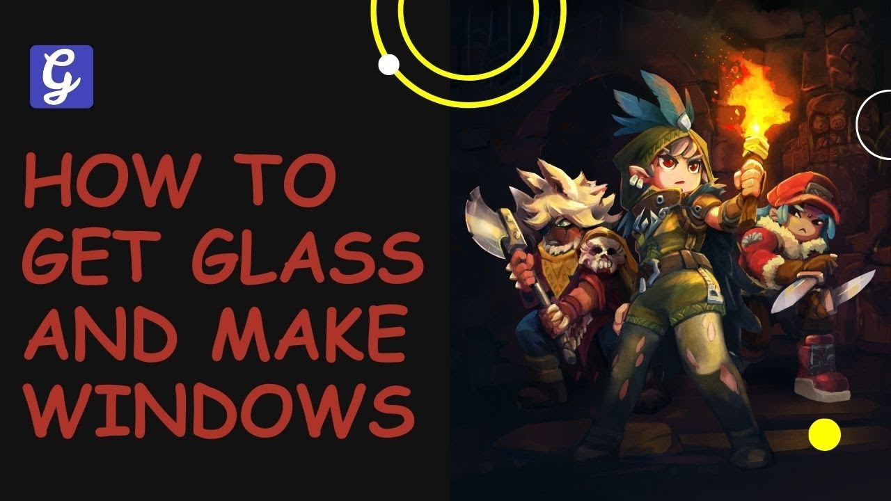 How to Get Glass and Make Windows in Hytale
