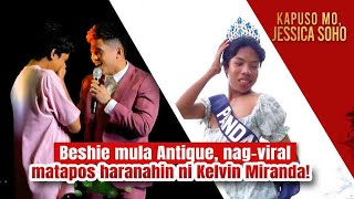 Beshie mula Antique, nagviral matapos haranahin ni Kelvin Miranda! | Kapuso Mo, Jessica Soho