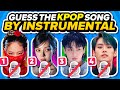 Guess the kpop song but without voice  kpop instrumental quiz  kpop game