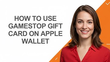 How To Use Gamestop Gift Card On Apple Wallet - AshleyHowTo