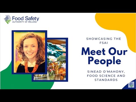 FSAI Meet Our People Series Sinead O'Mahony