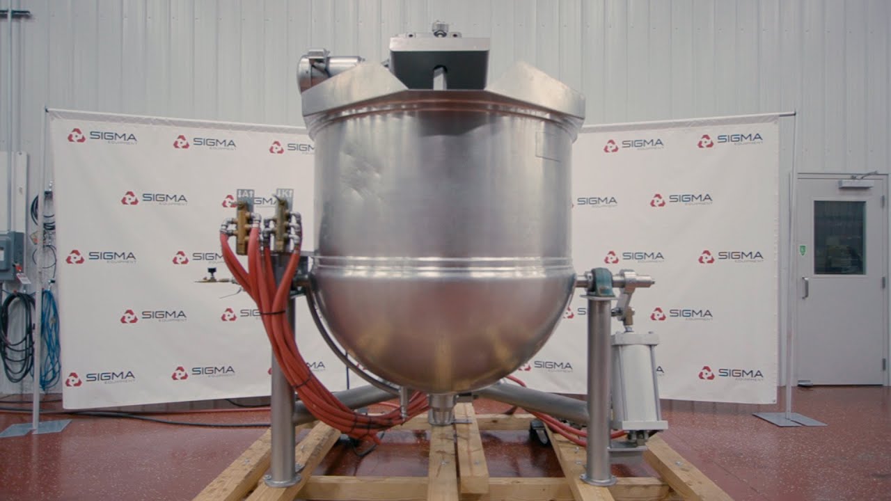 Lee Industries 150 DN/INA/2SP 225 Gallon Half Jacketed Kettle Demo