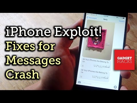 Fix the Text Message Bug/Exploit That Crashes Your iPhone & Messages App [How-To]