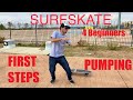 SURFSKATE for Beginners💥From First Steps to PUMPING🎢ENGLISH VERSION