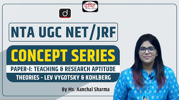 NTA UGC NET/JRF | Concept Series | Paper-I | Teaching Aptitude | Theories - Lev Vygotsky & Kohlberg