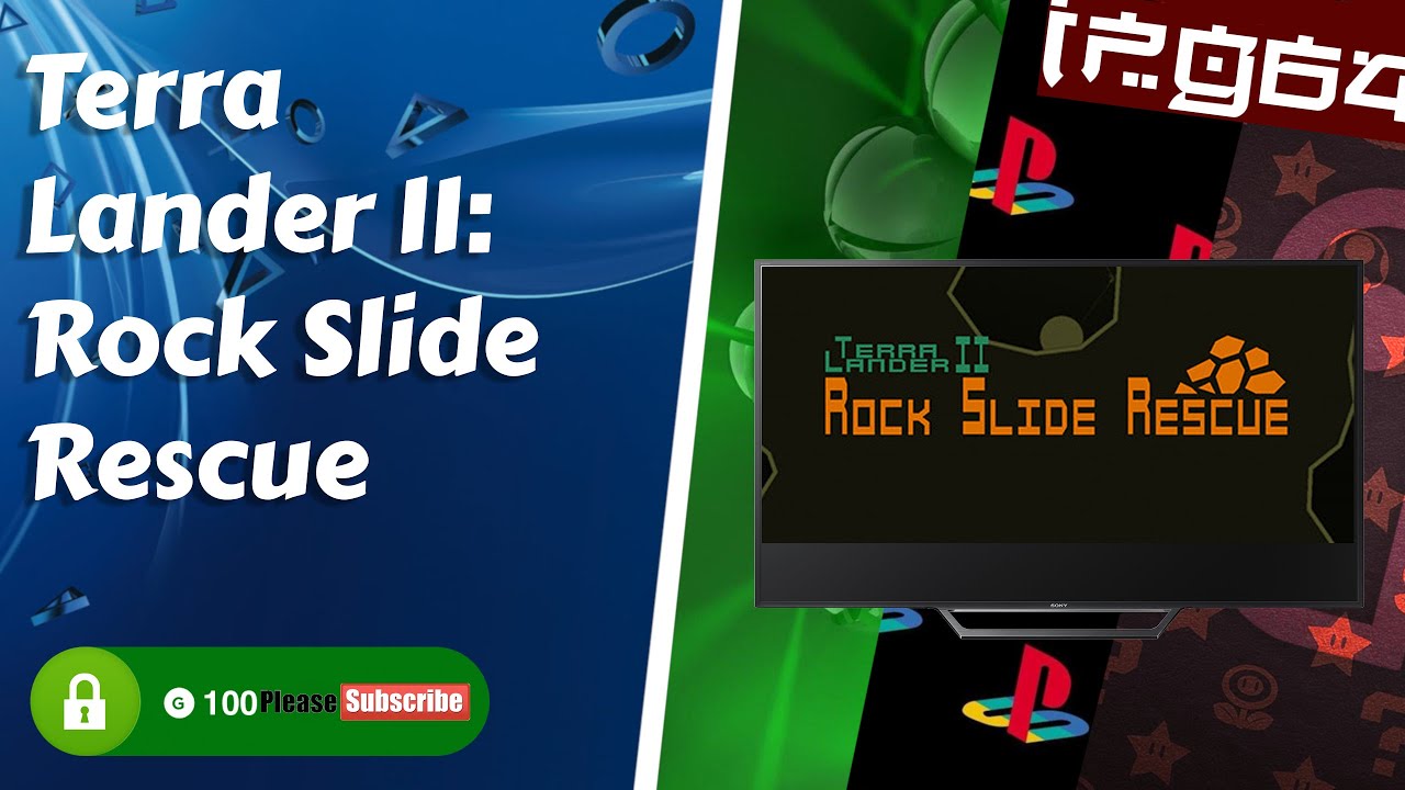 Terra Lander II: Rock Slide Rescue (PS4/Xbox one/Switch)