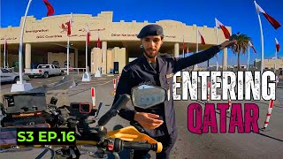 Crossing into Qatar | MotoVlog | Middle East Motorcycle Tour S3-EP.16
