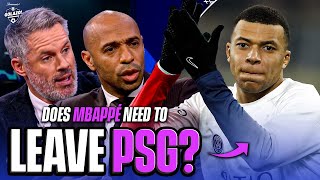 Thierry Henry backs Kylian Mbappé to STAY at PSG! | UCL Today | CBS Sports Golazo