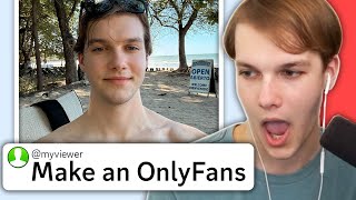 Quinn Reads Down Bad Comments about this Picture