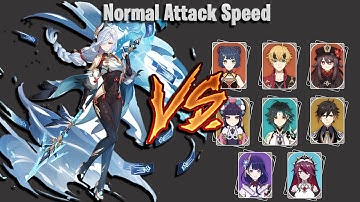 Shenhe vs All Polearm Users