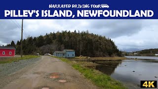 🚗 Pilley’s Island, Newfoundland 🌊 4K Drive