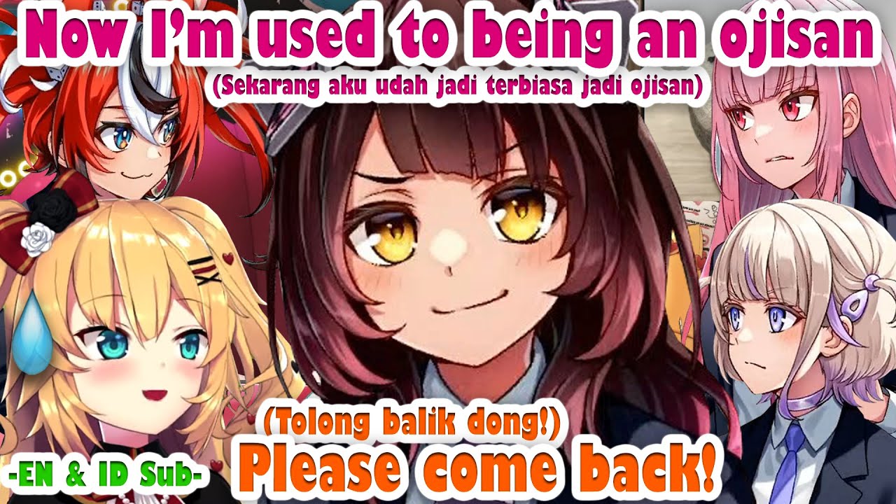 Can Roboco Return Being a Idol After Going Too Far Becoming Ojisan with Haachama, Hajime, Bae, Calli