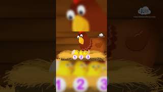 Hatching Chicks! Counting 1 to 5! 🐥 #CuteAnimals