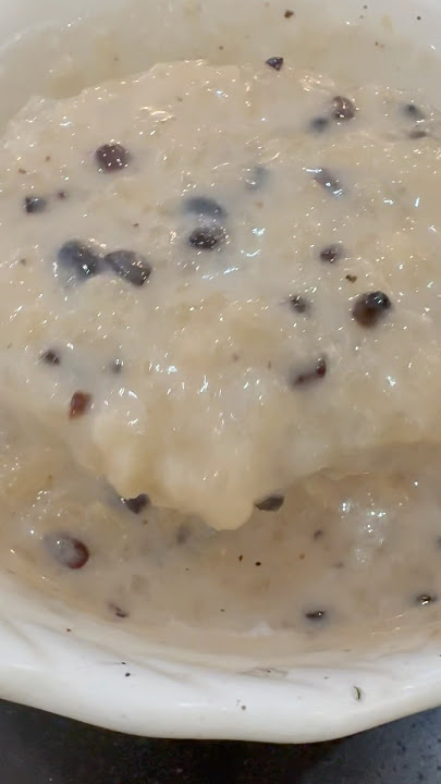 Lelut Balatung, a Filipino Rice Dessert with Toasted Mung Beans at Mangan, a Kapampangan Restaurant