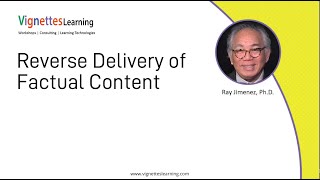 Microlearning Idea: Reverse Delivery of Factual Content