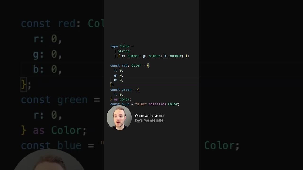 Be careful with the `as` keyword in TypeScript