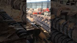 Amazing Wood Peeling Machine Working 🔥 #shortvideo