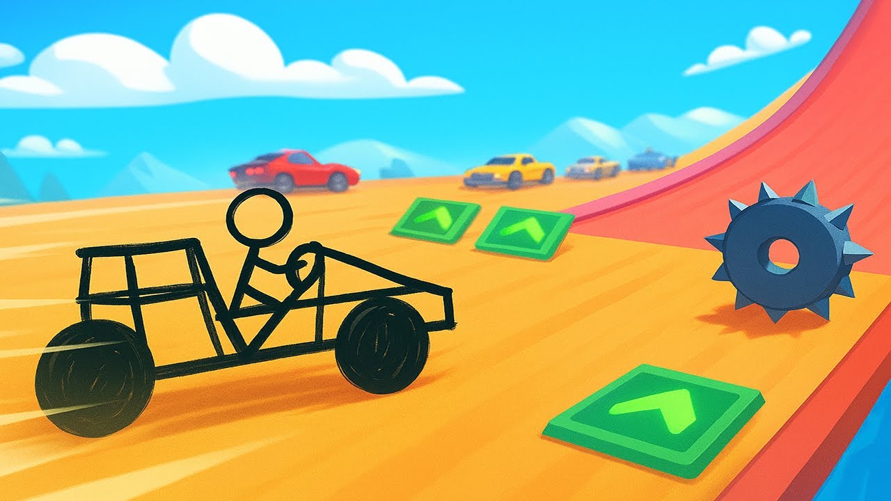 Draw Crash Racing Draw Crash Race: Build, Boost & Battle in 3D! - 22 - YouTube