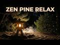 Cricket Sounds For Sleeping | Deep Sleep Nature Sounds | Pitch Black Screen Sleep, Pine Forest Night