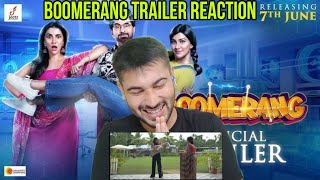 Boomerang Official Trailer Reaction (Bengali) | Jeet | Rukmini | Sauvik | Saurav | Ambarish