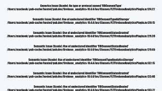 Semantic Issue (Xcode): Use of undeclared identifier 'FIRAnalytics' (cannot run iOS flutter