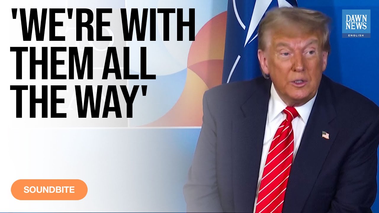 US President Donald Trump Asked about NATO's Article 5 | Dawn News English