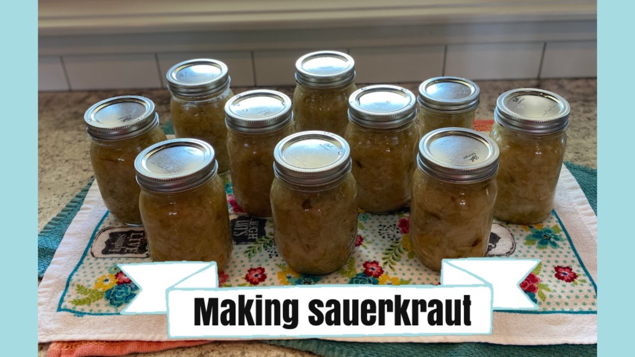 Making Sauerkraut YouTube