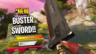 I found the *NEW BUSTER SWORD and popped off..