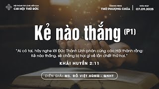 HTTL THỦ ĐỨC - Chương Trình Thờ Phượng Chúa - 07/09/2025
