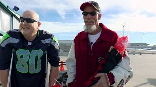 Friends Battling Cancer Attend Dream Rival Football Game Together