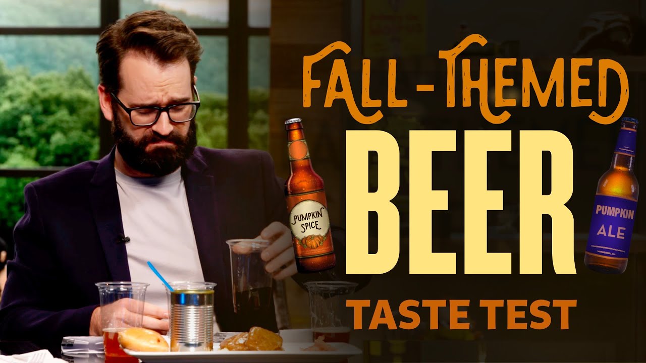 Matt Walsh Taste Tests Pumpkin Beers
