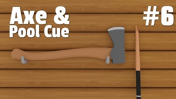 Blender - Low Poly Weapon Modeling | Axe & Pool Cue #6
