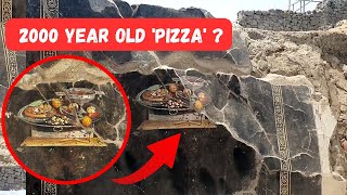 Unbelievable 2000 year old pizza painting discovered in Italy's Pompeii