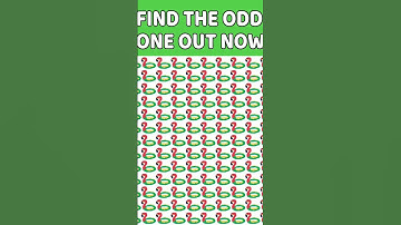 "Only 1% Can Find the Odd One Out in 5 Seconds! 😱🧠 #Shorts #BrainChallenge"