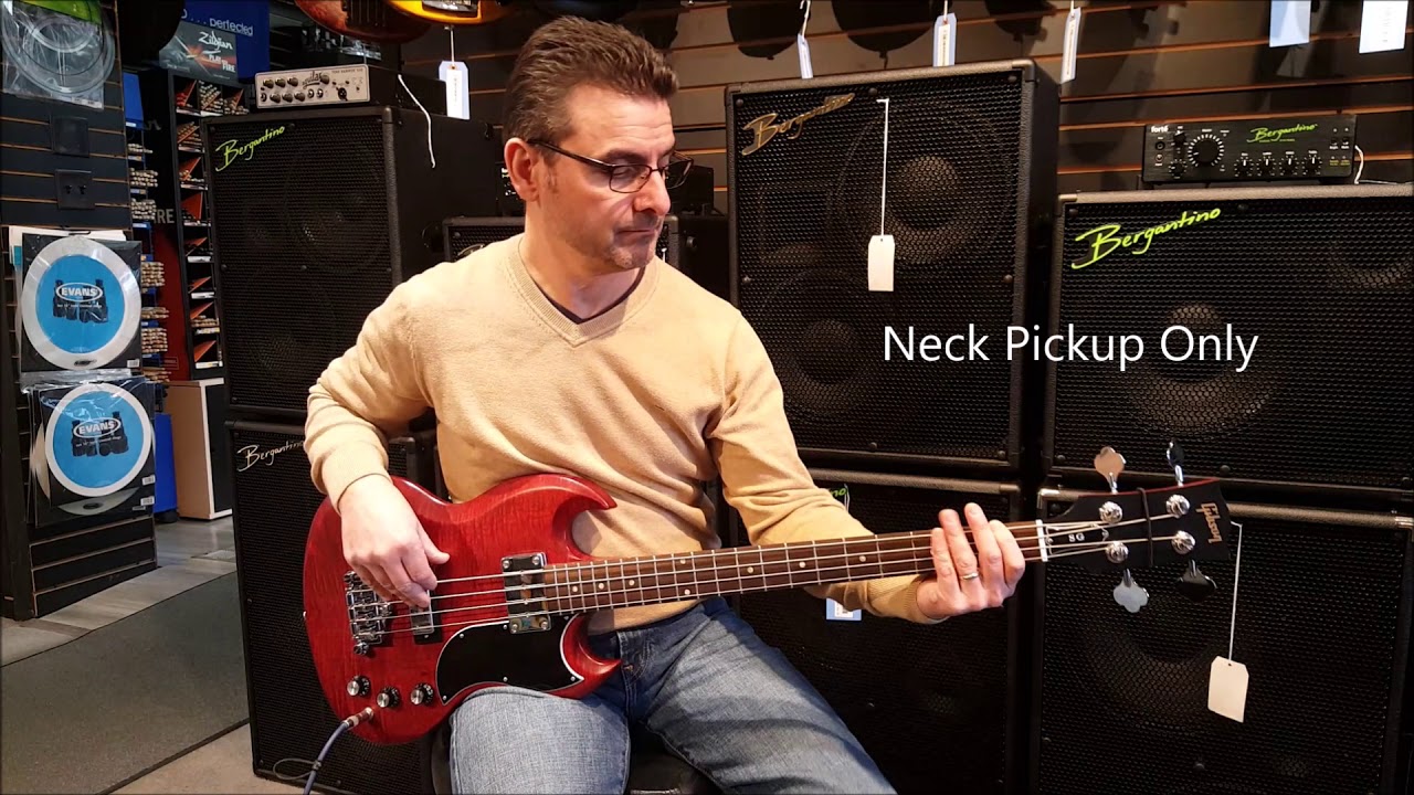 USED Gibson 2013 SG Special Bass Faded Cherry