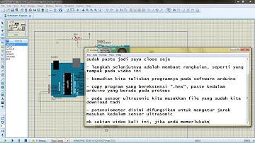 Praktikum Sensor Jarak, Serial Monitor dan LCD