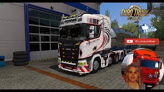 Euro Truck Simulator 2 (1.33 Beta) ReMoled Next Gen Scania V1.7 - LIVE   DLC's & Mods