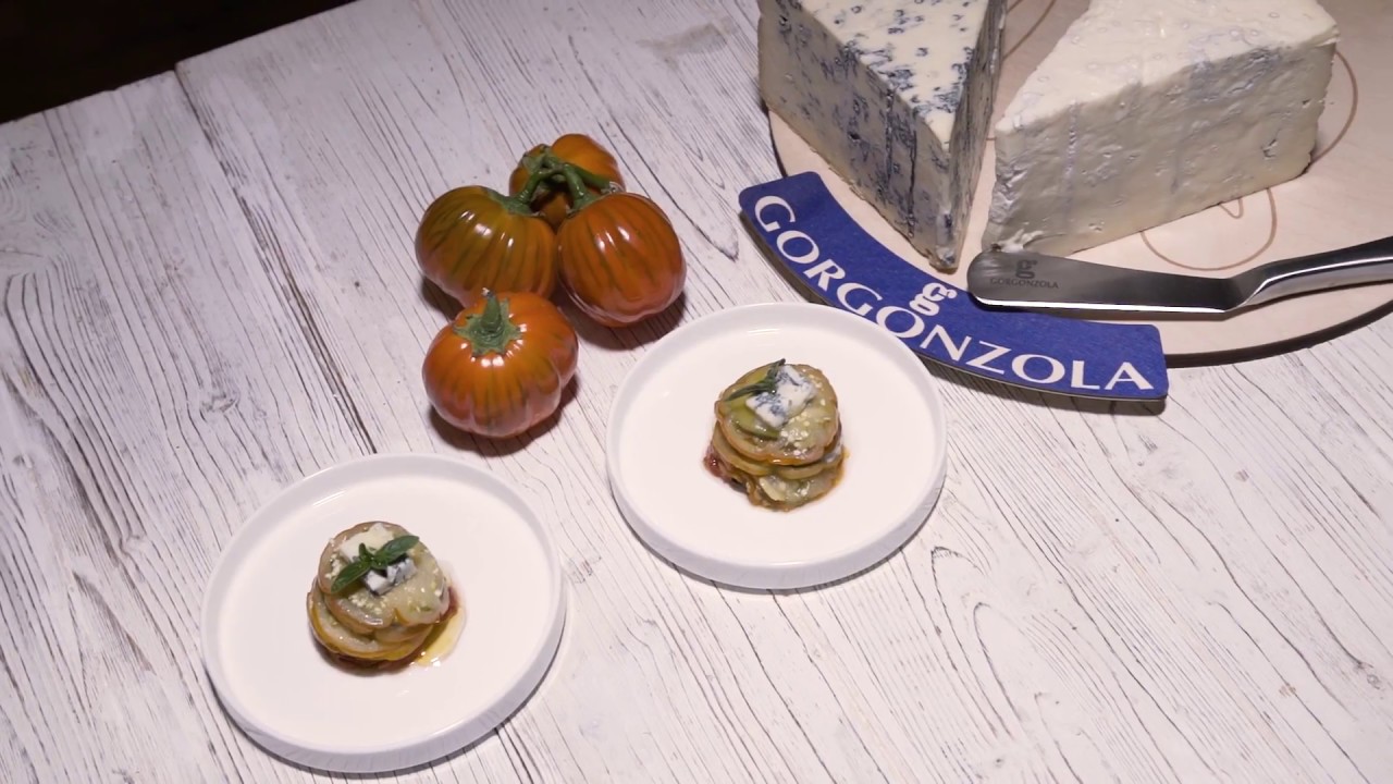 Gratin Au Gorgonzola Et Aubergine Africaine Rouge De Rotonda