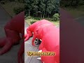 Dinosaur shooting game event production / Tyrannosaurus Inflatable / 恐竜シューティング ティラノサウルス #Dinosaur